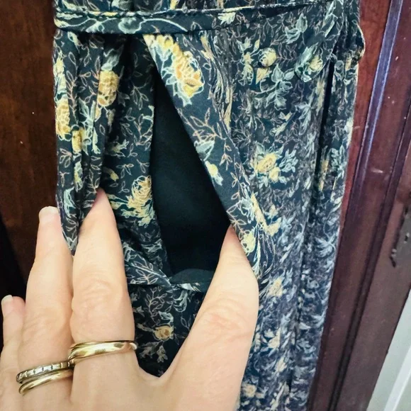 Frank + Oak Floral Sleeveless Jumpsuit - M - Picture 3 of 12